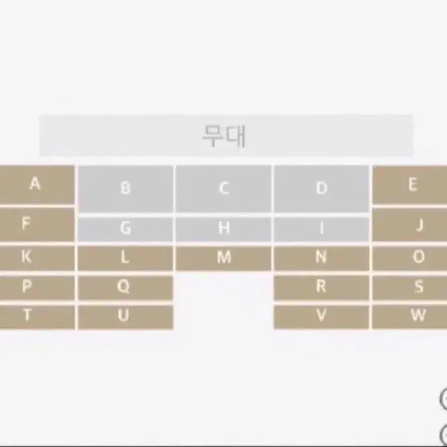 써클차트 J구역 2열 단석 양도합니다