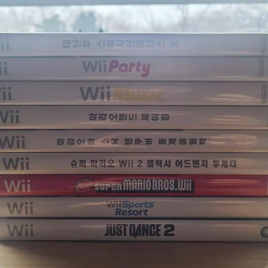 닌텐도 wii 게임 정품CD