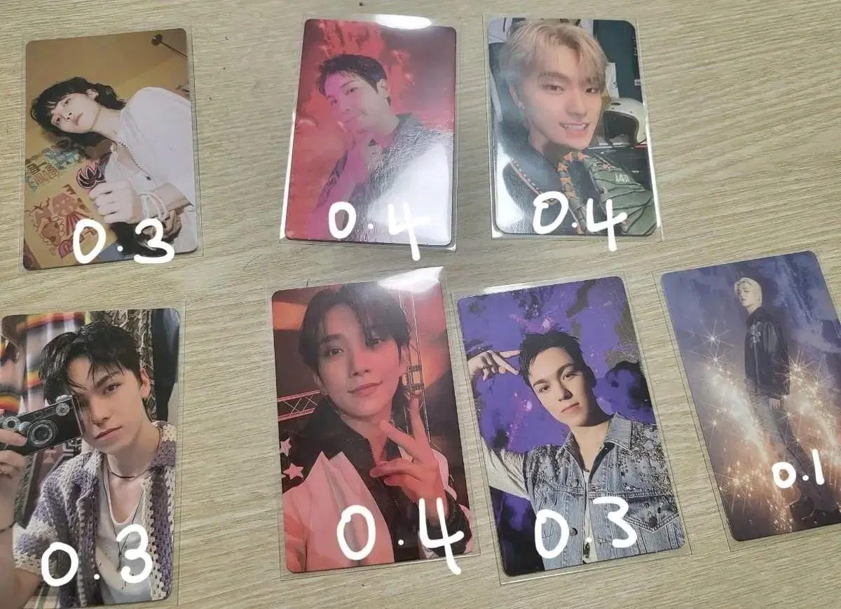 Seventeen photocard WTS