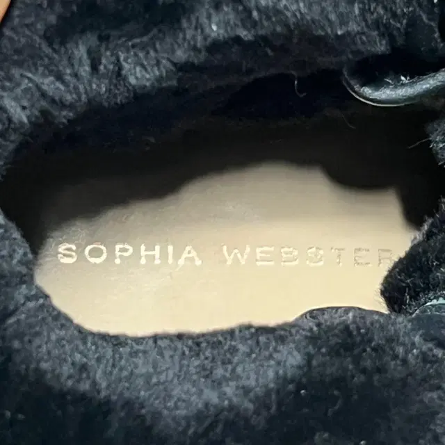 SOPHIA WEBSTER 소피아 웹스터 퍼 하이탑슈즈