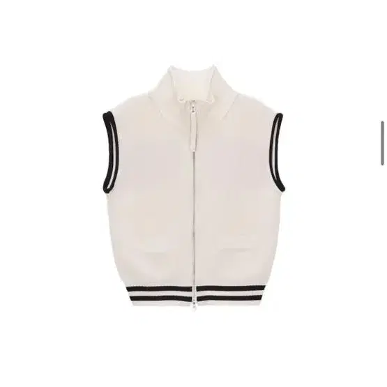 마뗑킴 SPELL POINT STRIPE KINT VEST