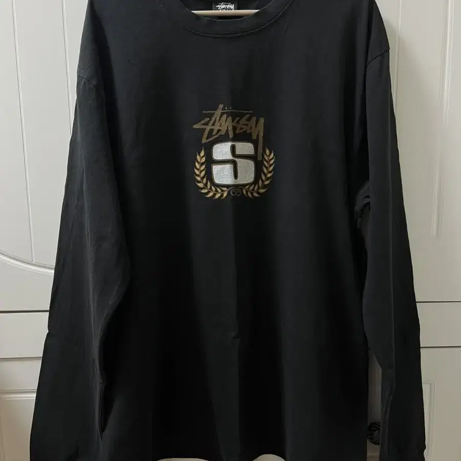 스투시 슬리브 stussy  sleeve black (택 포함)