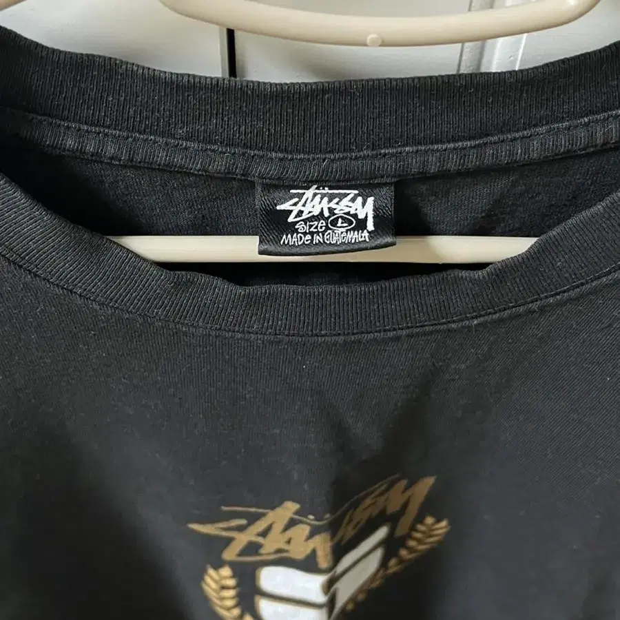 스투시 슬리브 stussy  sleeve black (택 포함)