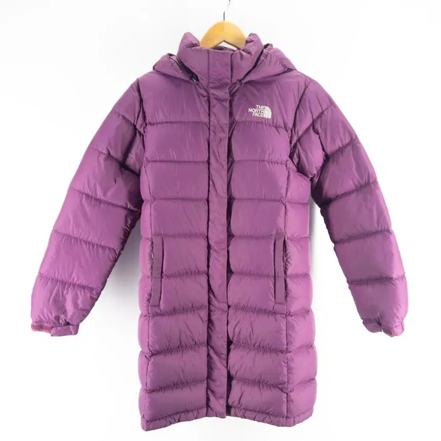 Northface 노스페이스 여성 거위털 롱 패딩 85/빈티지홍