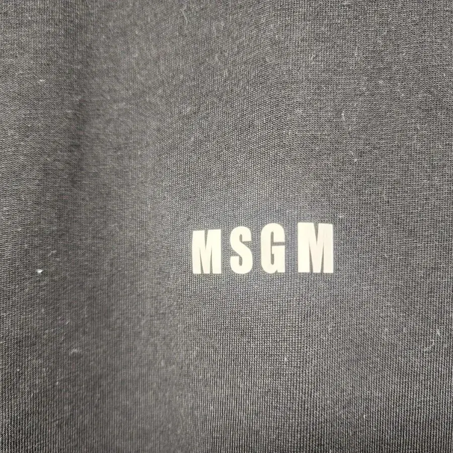 [정품] MSGM 스몰로고 롱슬리브 블랙