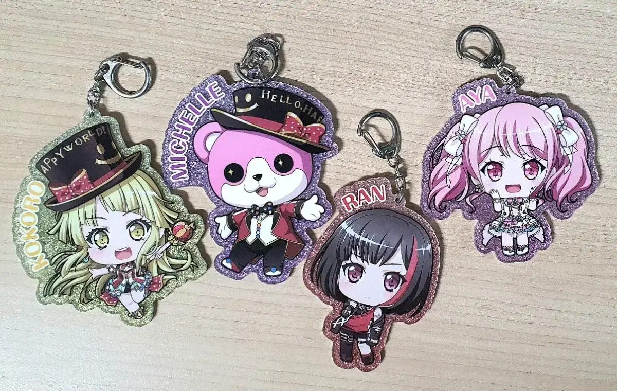 Bangdream acrylic keyring Cocororan Michelle Aya wts sells