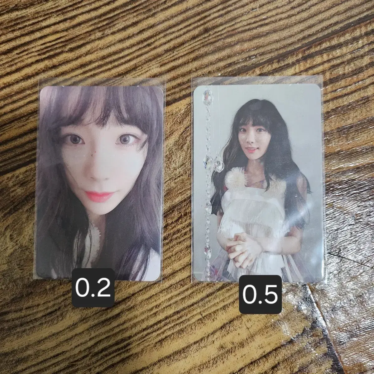 taeyeon this christmas photocard