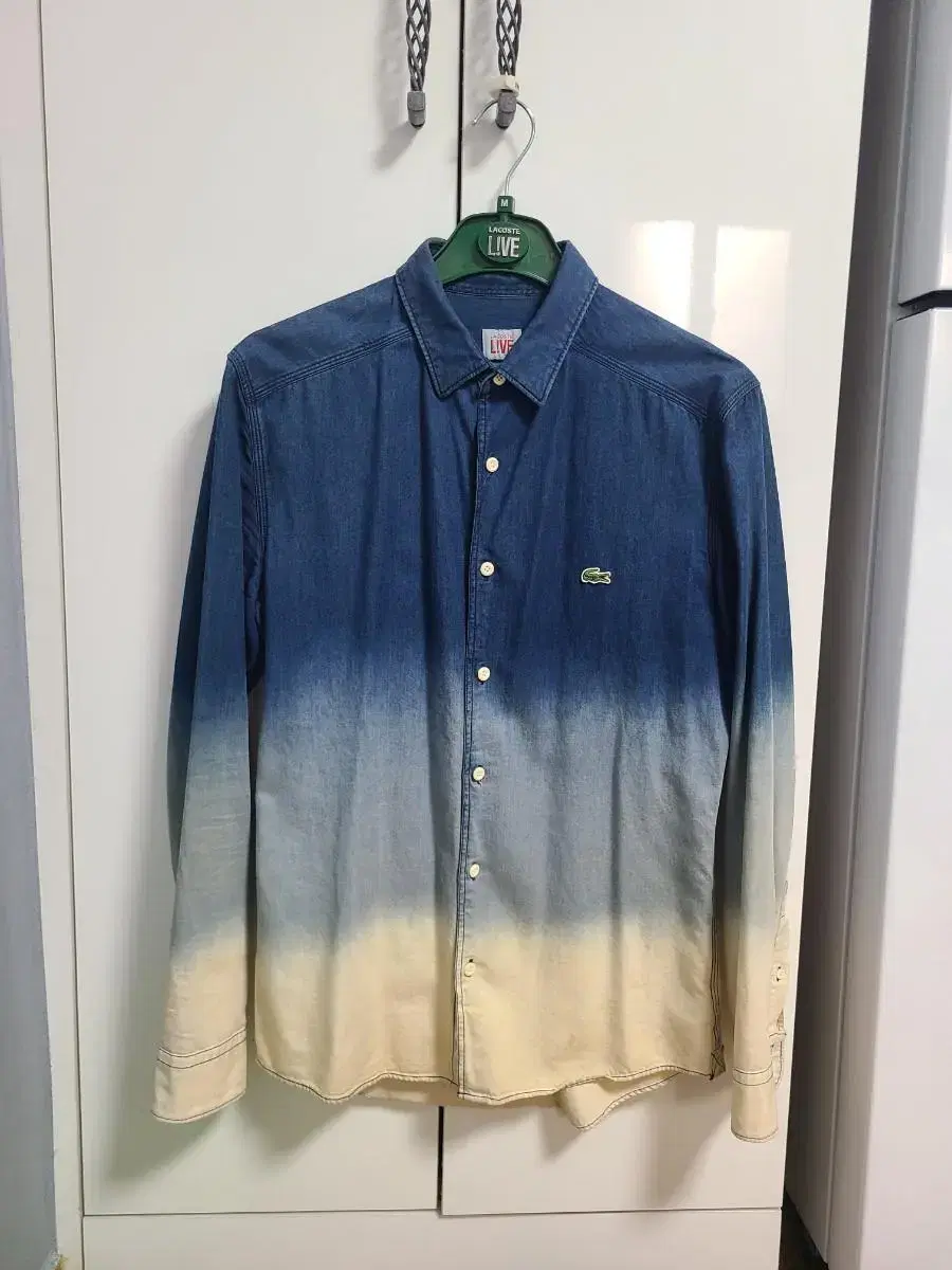 Lacoste Live Triple Layered Navy Shirt for sale.