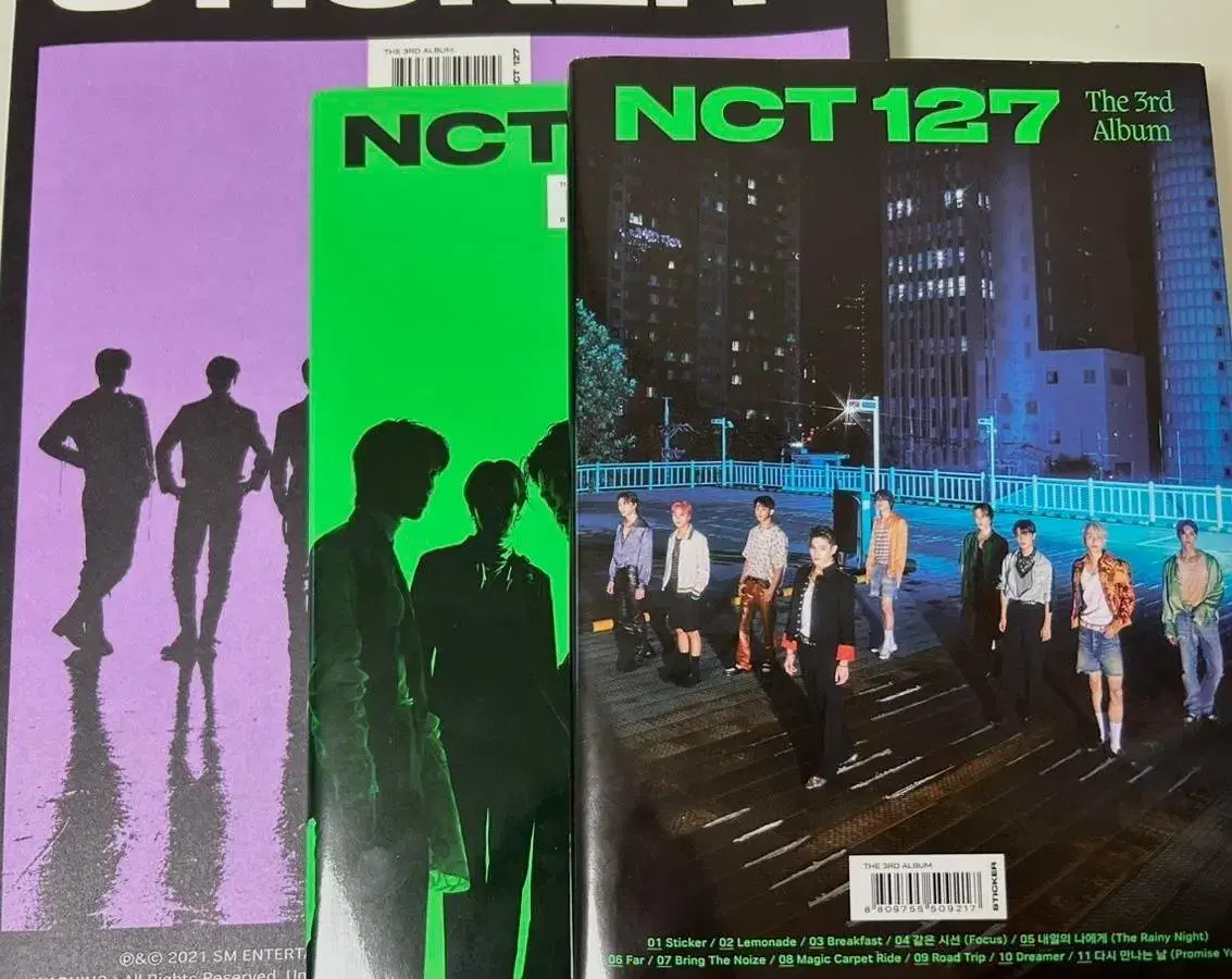 NCT 127 sticker album wts Sticky Seoul City