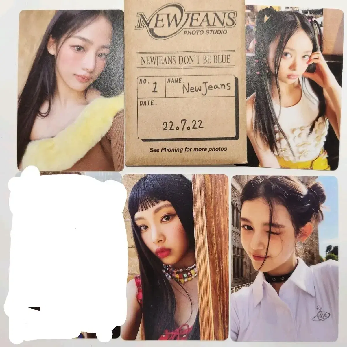 New Jeans limited edition Bag photocard Wts (individual)