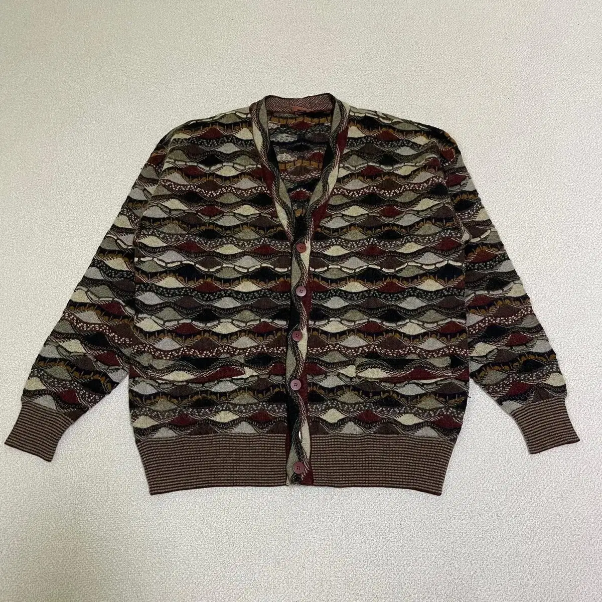 XL Missoni Cable Knit Cardigan N.1899