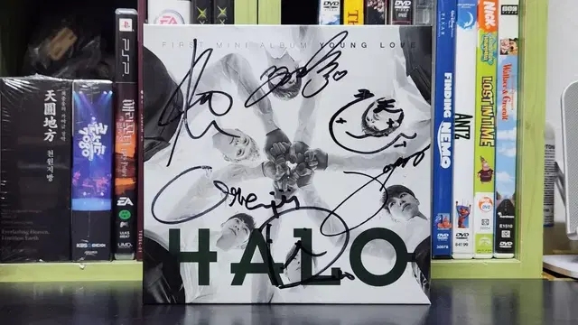 HALO 헤일로 미니1집 CD 싸인앨범 (홍보용) (미사용)