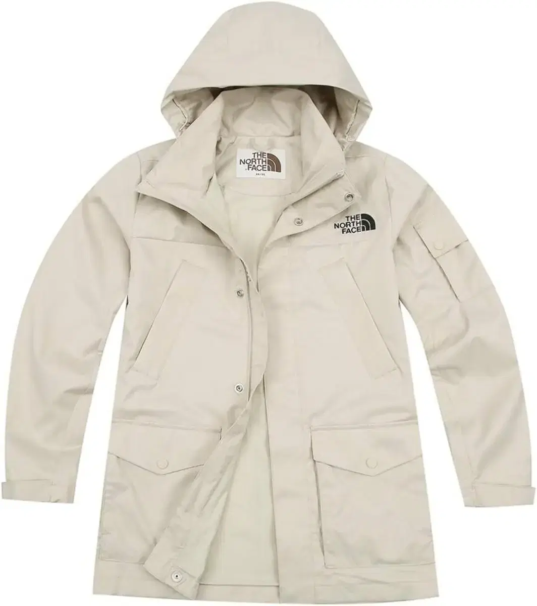 The North Face White Belle henry Windbreaker S