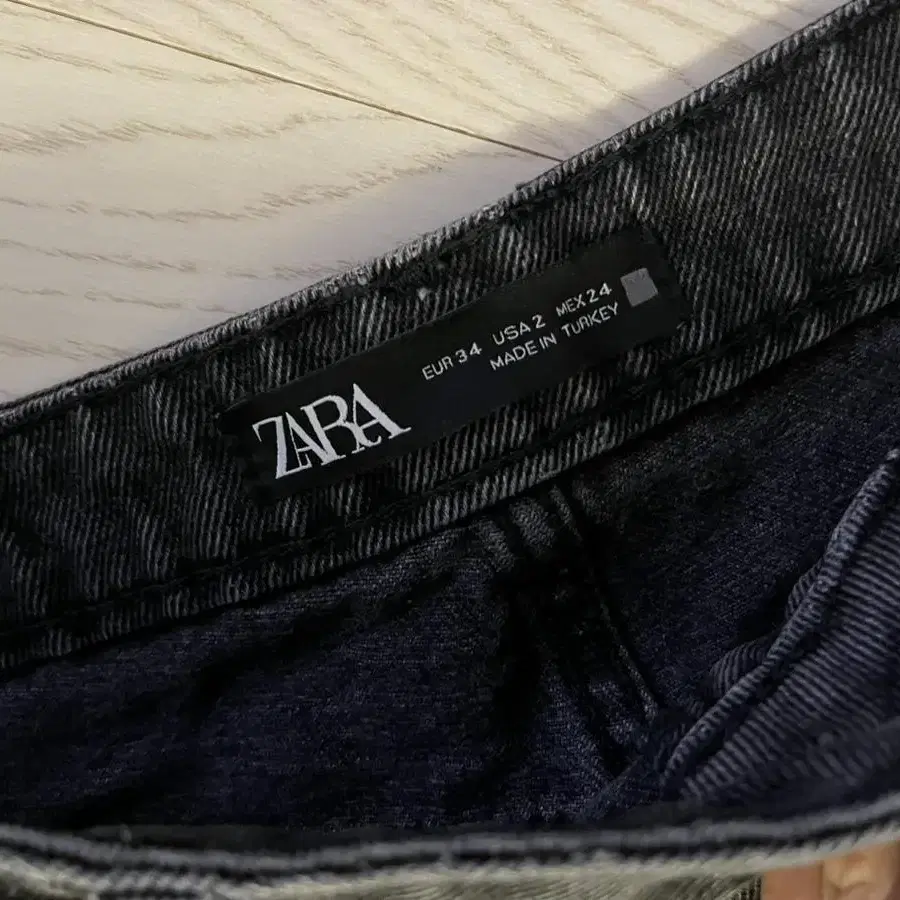 Zara 블랙 청바지 블랙진