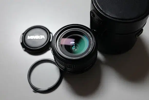 미놀타 nMD24mm f2.8 광각랜즈 팝니다(이종교배)