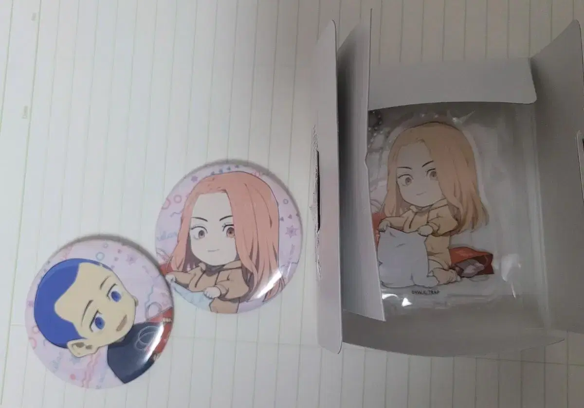 Tokyo Revengers Toriben Collab Cafe Yuzuha keyring Badge