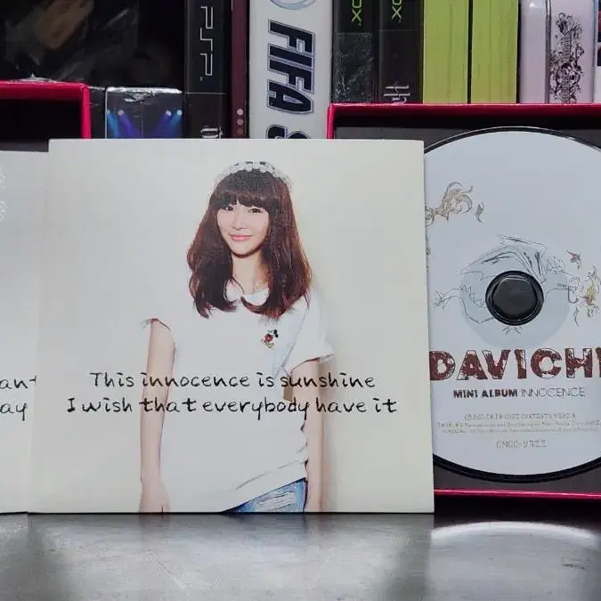 다비치 미니앨범 CD 싸인앨범