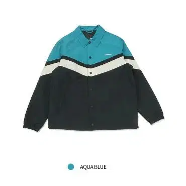 New Arrivals Spao Coach Jacket Aqua Blue XL