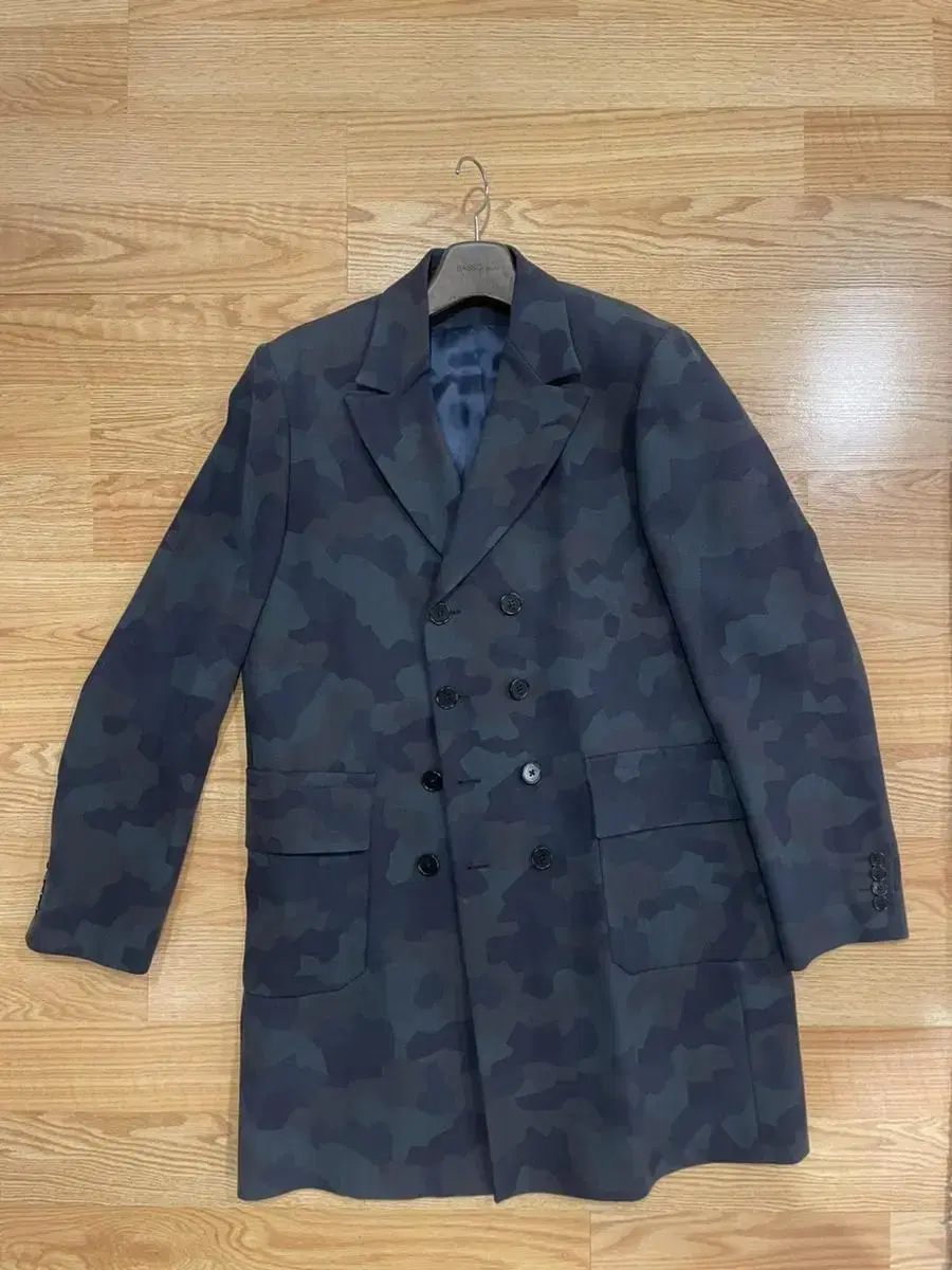 [M] Polsmith Overfit Camo Double Coat