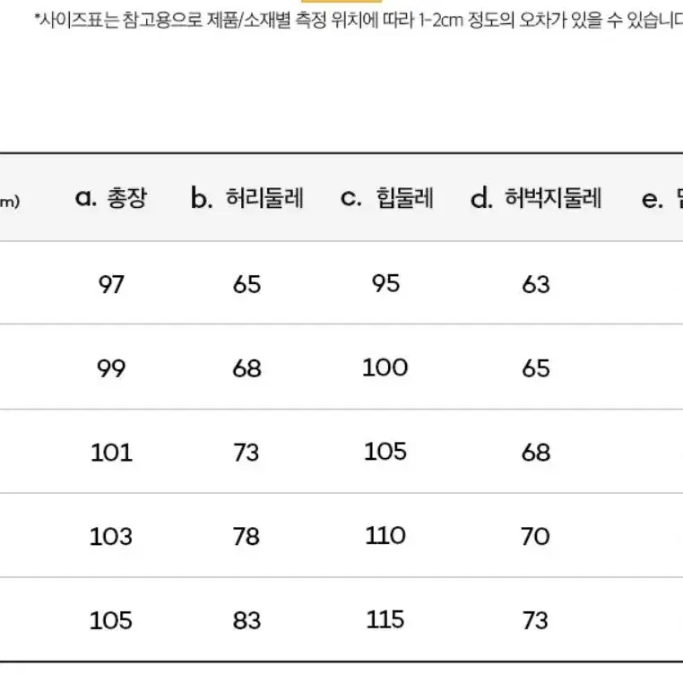 코닥 와이드핏 트레이닝 바지