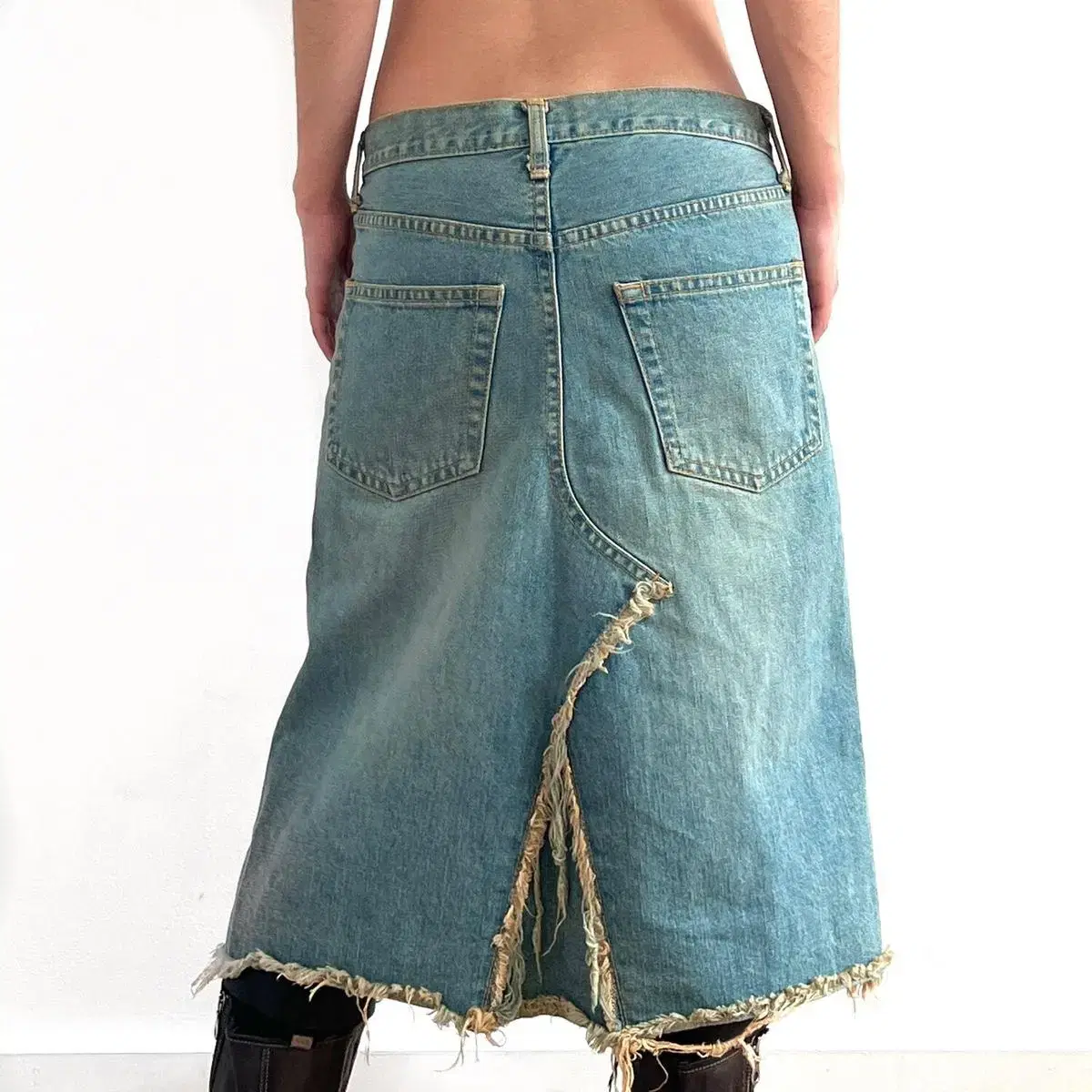 [꼼데가르송, 준야와타나베]JUNYAWATANABE DENIM SKIRT