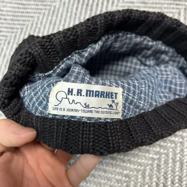 Hollywood ranch market checkered beanie