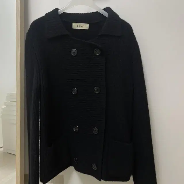 Lo61 black cardigan 블랙 가디건