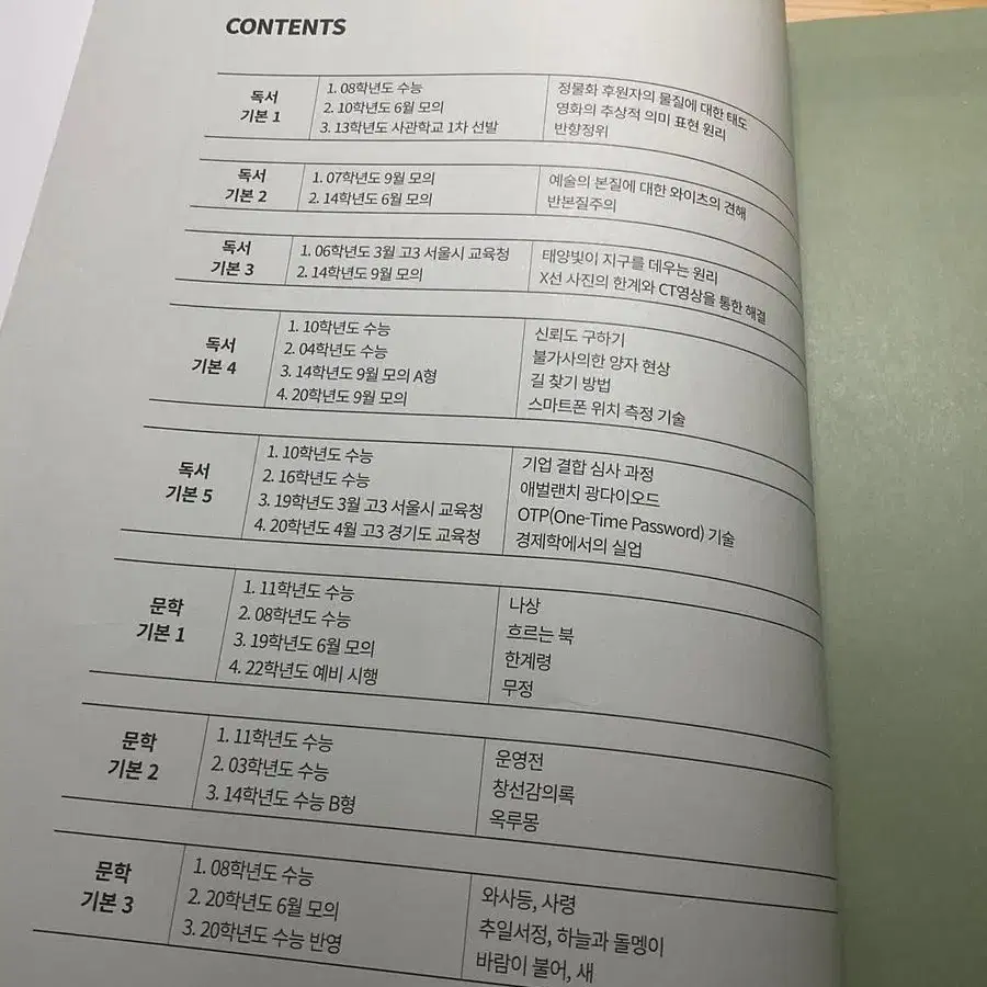 강민철 수능국어 기본기