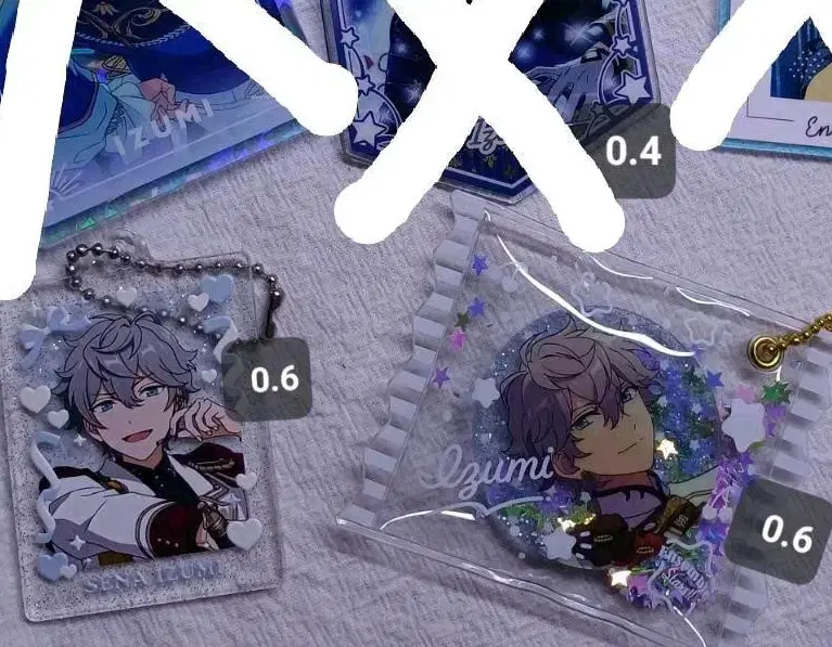 Sena Izumi Anstar keyring Talent Blooming Twinkle Candy Charms Pukurame