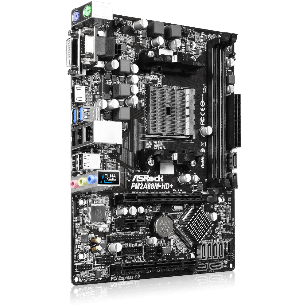 A10-7700K+ASRock FM2A88M-HD+ R2.0 (FM2+)