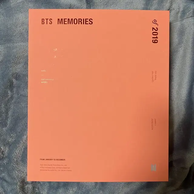 방탄소년단 방탄 bts BTS 메모리즈 2019 포카 딥디