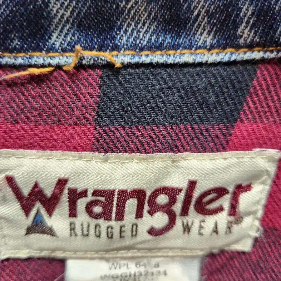 Wrangler 남성 빅사이즈 청자켓