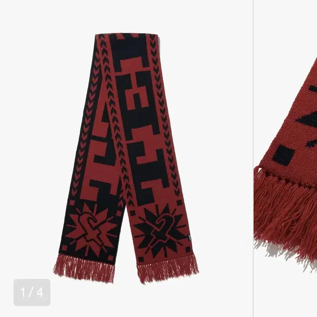 테켓 목도리 Plan10 Robin Scarf - Red