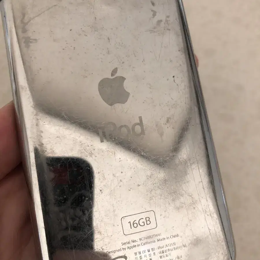 애플 ipod 아이팟 16GB