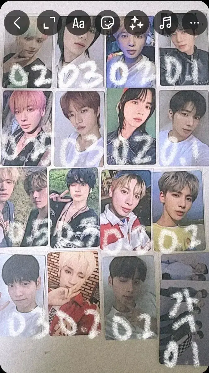 Tomorrow x together photocard