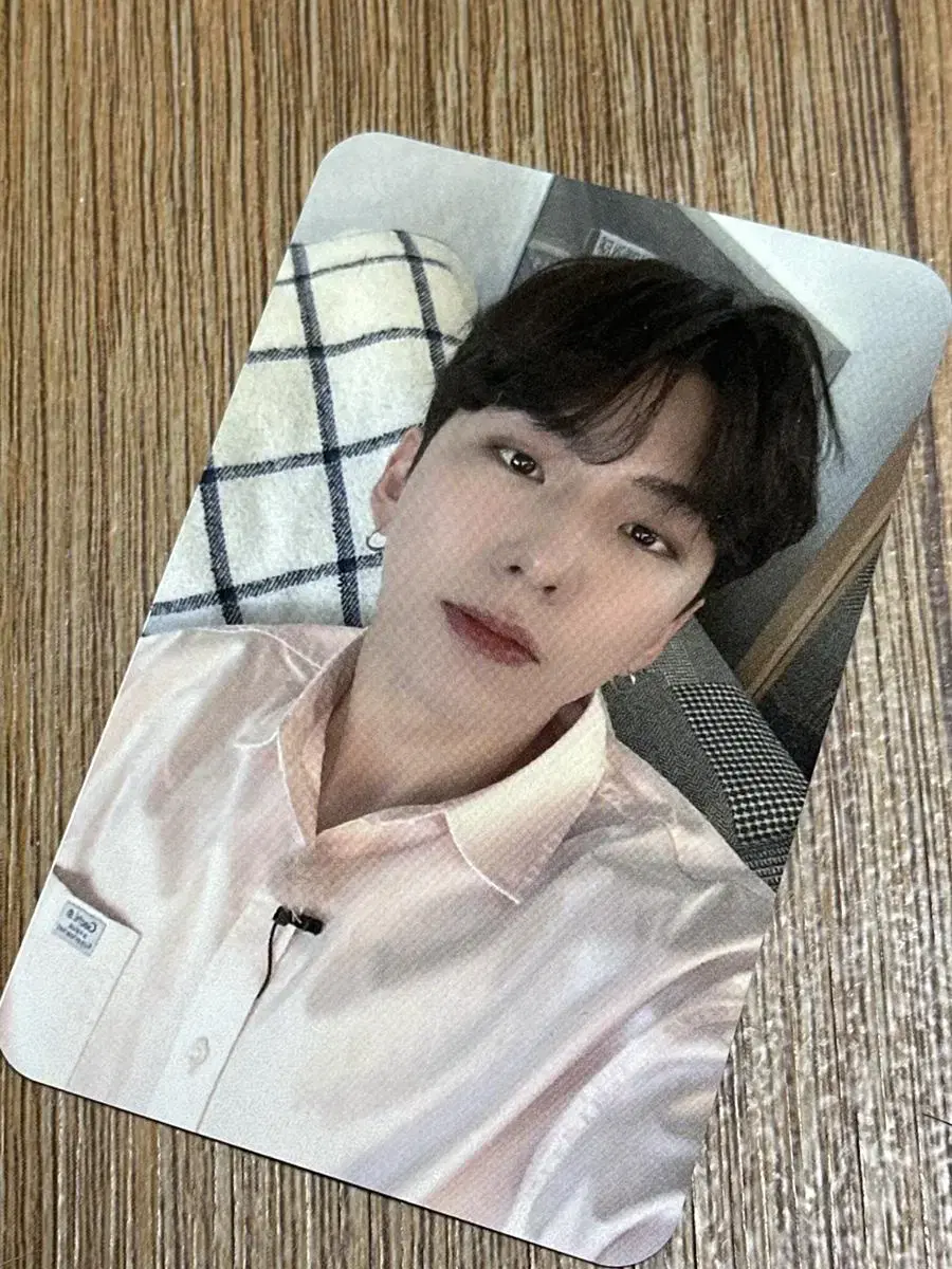 Monsta X kihyun unofficial goods Double-sided photocard