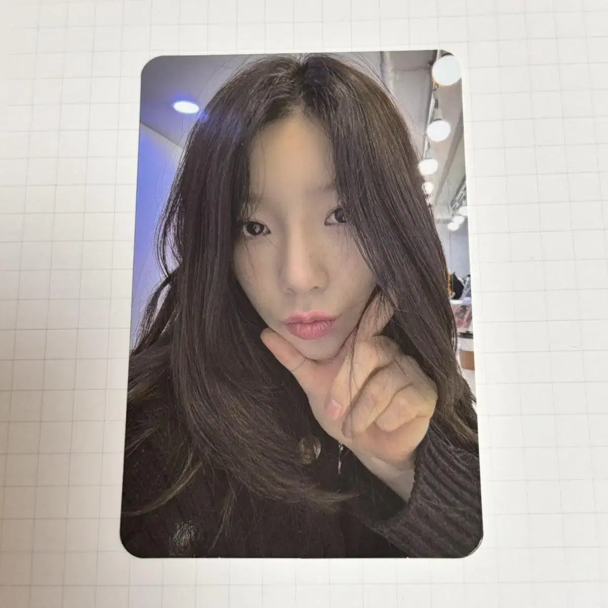 Taeyeon Toux Shims unreleased photocard pre-order benefit photocard poka