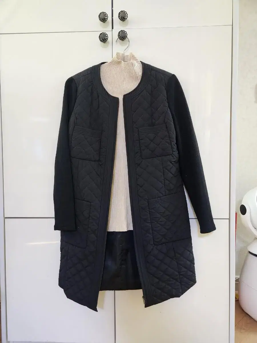 SOOS Arm Knit Color-Blocked Padded Jacket Size 66