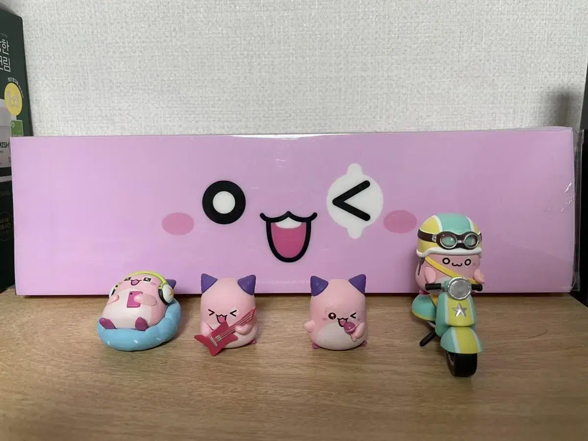 Pink Bean Figures