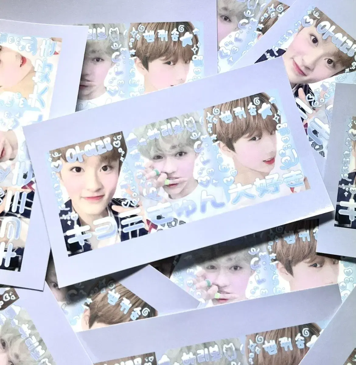 NCT Dream Wangmeriz purikura sell unofficial goods Sticker