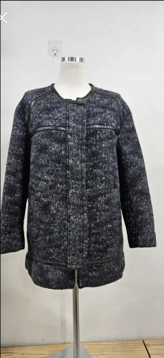 SANDRO Tweed coat