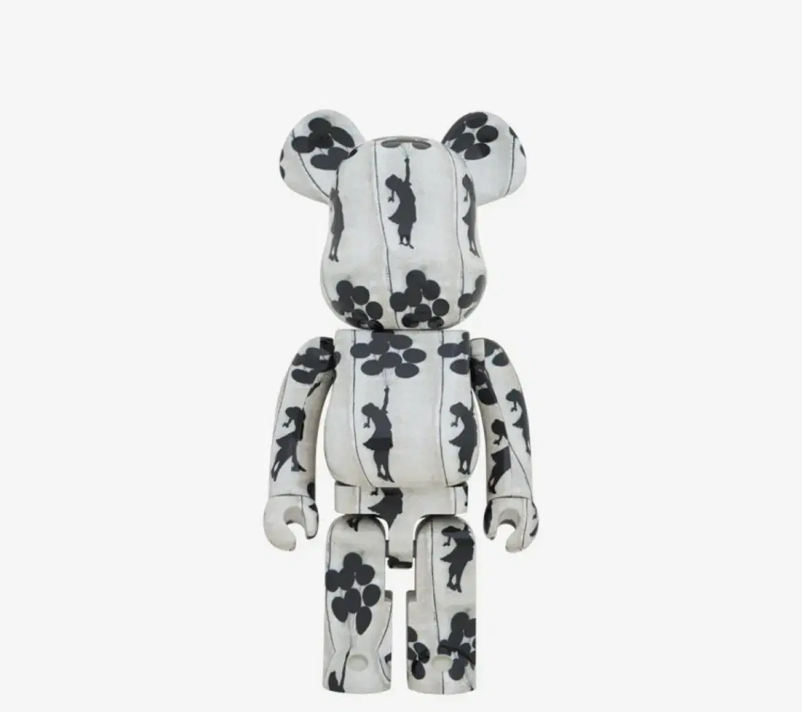 Sells (unsealed) Bearbrick Banksy Flying Balloon Girl 1000%.