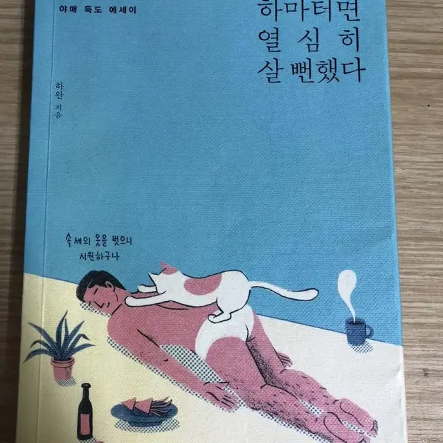 하마터면 열심히 살 뻔했다 책