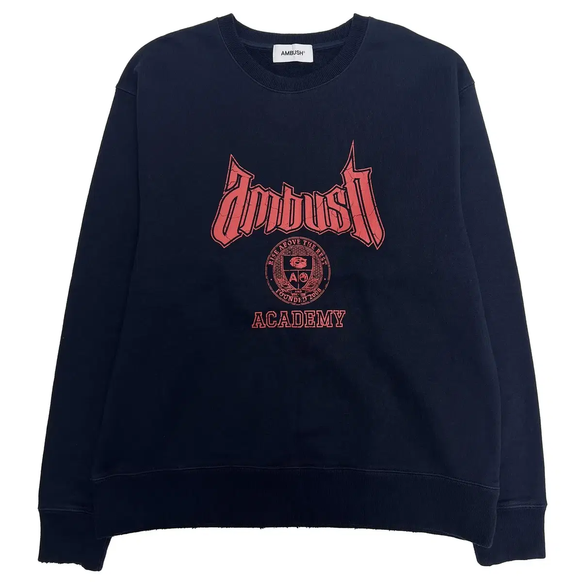 AMBUSH 23FW 아카데미 크루넥 네이비 (L)