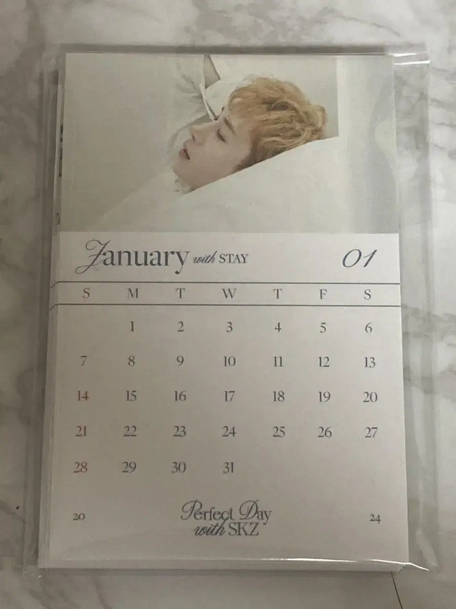 Straykids skz seasons greetings Calendar Notepad sealed WTS