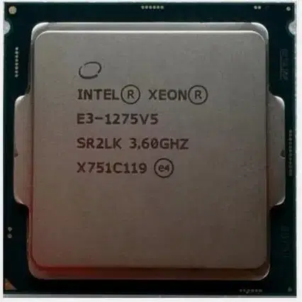 E3-1275 v5 시피유 - 1151 소켓 / i7-6700 동급