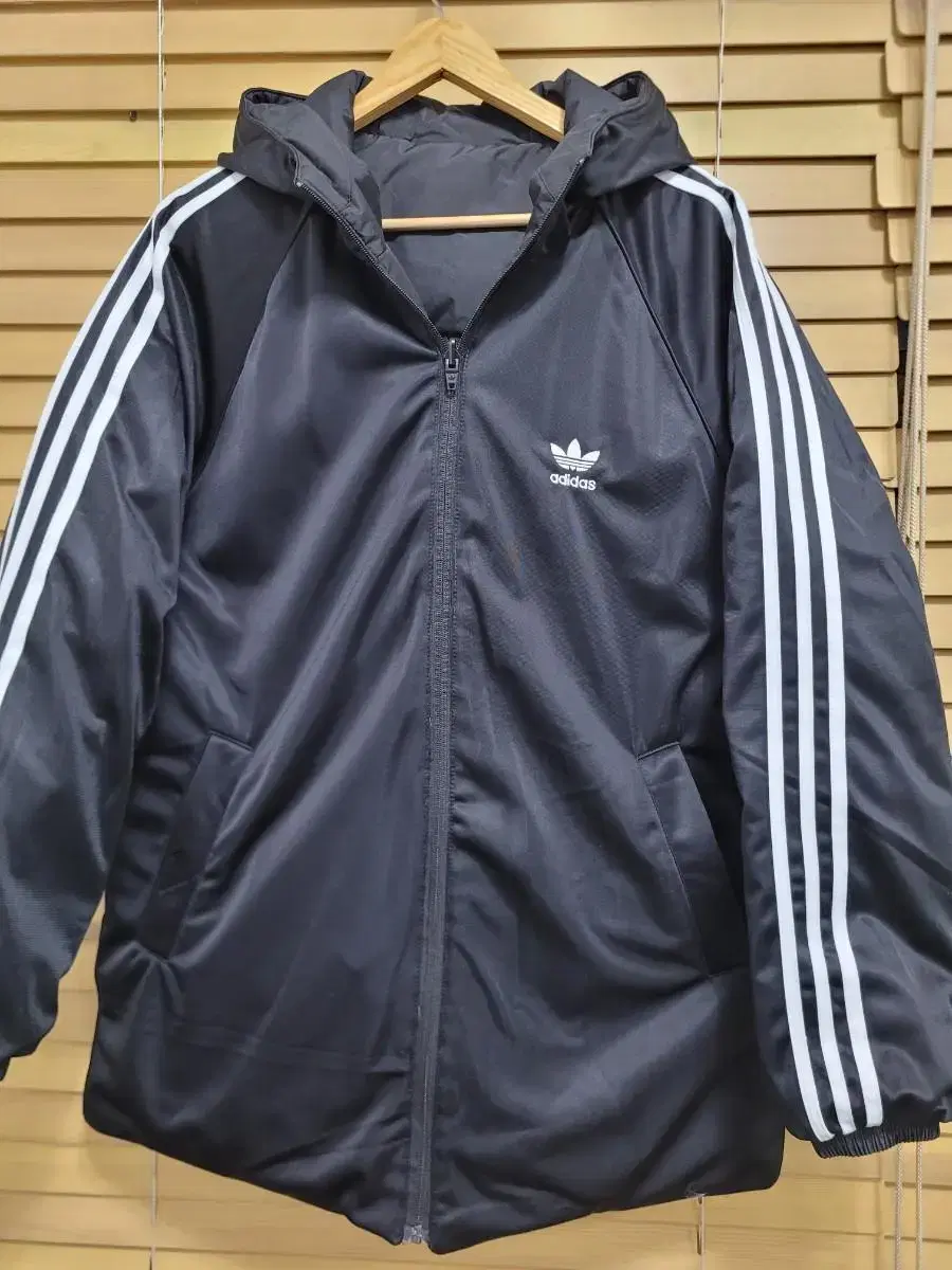 Adidas Hooded Reversible Padded Jumper