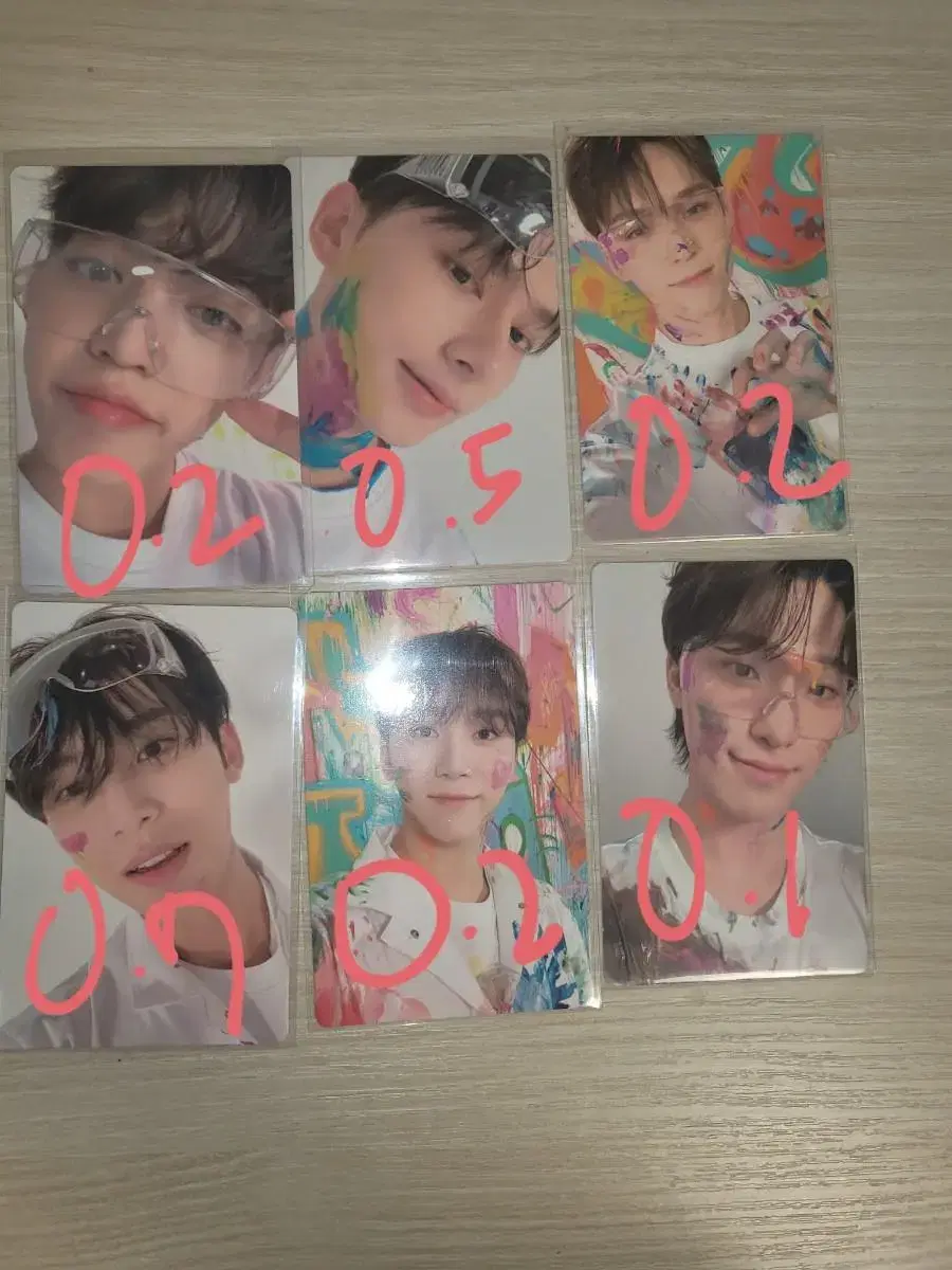 Seventeen Feathersun Carat Vahn photocard wts s.coups jun mingyu seungkwan vernon dino