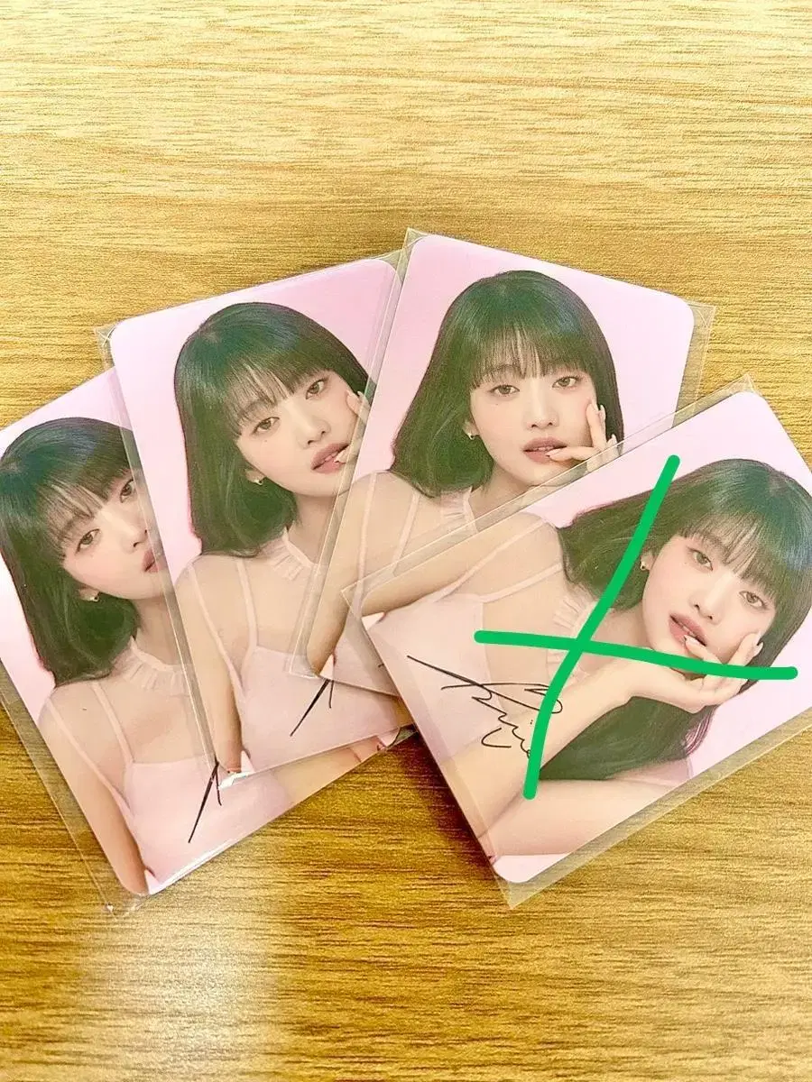 Unsealed minnie 3CE Three C's Photocard