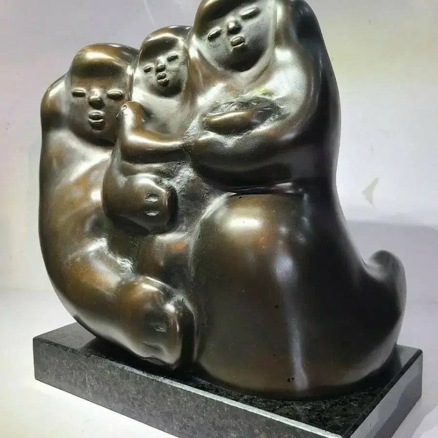 화목한 가족당진 김창희 브론즈.1985년